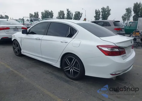 2017 Honda Accord Sport из США, поврежденный, VIN 1HGCR2F66HA014857